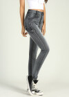 Wholesale Women's High Waist Stretch Washed Skinny Jeans - Liuhuamall