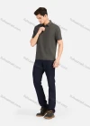 Wholesale Men's Casual Collared Short Sleeve Breathable Plain Polo Shirt 3226# - Liuhuamall