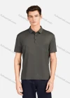 Wholesale Men's Casual Collared Short Sleeve Breathable Plain Polo Shirt 3226# - Liuhuamall