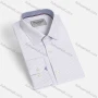 Wholesale Men's Formal Collared Long Sleeve Button Down Striped Shirts preview