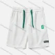 Wholesale Men's Casual Plain Patch Pocket Drawstring Elastic Waist Shorts 71002# White Clothing Wholesale Market Liuhua