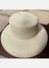 Wholesale Women's Plain Wide Brim Panama Straw Hat - Liuhuamall