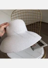 Wholesale Women's Plain Wide Brim Panama Straw Hat - Liuhuamall
