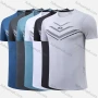 Wholesale Men's Quick Dry Comfy Breathable Letter Training Workout T-Shirt 9803# preview