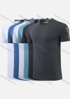 Wholesale Men's Quick Dry Comfy Breathable Solid Training Workout T-Shirt 9805# - Liuhuamall