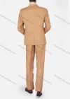 Wholesale Men's Fashion Plain Shawl Collar One Button Pockets Blazer & Trousers 2 Piece Sets - Liuhuamall