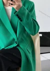 Wholesale Women's Plain Lapel Long Sleeve One Button Suit Jacket - Liuhuamall