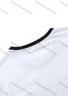 Wholesale Men's Cotton Short Sleeve Contrast Casual Style T Shirt - Liuhuamall