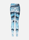 Wholesale Women's Athletic Water-bubble Print Tie Dye High Waist Yoga Elasticity Leggings - Liuhuamall
