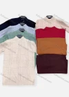Wholesale Men's Casual Plain Striped Round Neck Long Sleeve Sweater - Liuhuamall