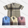 Wholesale Men's Casual Striped Colorblock Short Sleeve Patch Pocket Polo Shirts preview