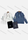 Wholesale Men's Casual Letter Print Drawstring Long Sleeve Kangaroo Pocket Hoodie - Liuhuamall