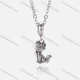 Wholesale Stainless Steel Silver Color Chain SP0556D# SP0558D# Clothing Wholesale Market Liuhua
