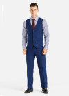 Wholesale Men's Formal Business 3-Piece Slim Fit One Button Plain Suit Set - Liuhuamall