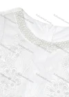 Wholesale Girls Sleeveless Zip Back Embroidery Beads Lace Flower Girl Dress - Liuhuamall