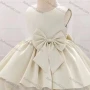 Wholesale Girls Lovely Sleeveless Embroidery Bow Knot Dress preview
