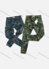 Wholesale Men's Casual Camo Multiple Pockets Drawstring Cargo Pants 1808# - Liuhuamall