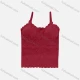 Wholesale Women's Guipure Lace Trim Lingerie Camisole Red Clothing Wholesale Market Liuhua