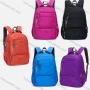 Wholesale Men's Casual Nylon Plain Outdoor Backpack With Adjustable Strap preview