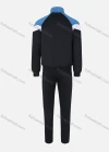 Wholesale Men's Sporty Zipper Front Colorblock Jacket & Jogger Pants 2-Piece Sets - Liuhuamall