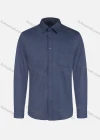Wholesale Men's Business Plain Long Sleeve Shirt - Liuhuamall