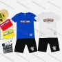 Wholesale Boy's Casual Letter Print Round Neck Short Sleeve Tee & Shorts 2 Piece Set preview