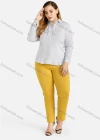 Wholesale Women's Casual Rhinestone Button Closure Skinny Pants - Liuhuamall