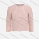 Wholesale Girls Long Sleeve Round Neck Plain Button Down Cable Knit Sweater Cardigan Pink Clothing Wholesale Market Liuhua