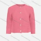Wholesale Girls Long Sleeve Round Neck Plain Button Down Cable Knit Sweater Cardigan 7# Clothing Wholesale Market Liuhua