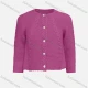 Wholesale Girls Long Sleeve Round Neck Plain Button Down Cable Knit Sweater Cardigan 3# Clothing Wholesale Market Liuhua