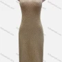 Wholesale Women's Vacation Plain Hollow Out Splicing Cover Up Tank Dress L2611# preview