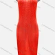 Wholesale Women's Vacation Plain Hollow Out Splicing Cover Up Tank Dress L2613# 520 Clothing Wholesale Market Liuhua