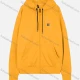 Wholesale Men's Casual Long Sleeve Drawstring Full Zip Hoodies With Kangaroo Pocket 120# Clothing Wholesale Market Liuhua