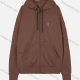 Wholesale Men's Casual Long Sleeve Drawstring Full Zip Hoodies With Kangaroo Pocket 122# Clothing Wholesale Market Liuhua