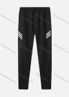 Wholesale Men's Workout Striped Print Solid Drawstring Athletic Sweatpant - Liuhuamall
