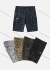 Wholesale Men's Casual Flap Pockets Allover Print Cargo Shorts - Liuhuamall