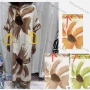 Wholesale Women's Casual Water-colour Floral Print Lapel Half Sleeve Woven Maxi Dress JSN167# preview