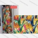 Wholesale Women's Casual Plants Print Spaghetti Strap Woven Maxi Cami Dress V5264# Yellow Clothing Wholesale Market Liuhua
