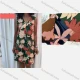 Wholesale Women's Casual Floral Print V Neck Woven Knee Length Tank Dress V5428-1# Green Clothing Wholesale Market Liuhua