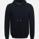 Men's Casual Long Sleeve Drawstring Hooded Sweatshirts With Kangaroo Pocket K2-280B# Black Clothing Wholesale Market -LIUHUA