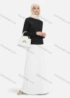 Wholesale Women's Casual Plain Elastic High Waist Maxi Skirts 1363# - Liuhuamall