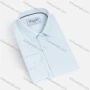 Wholesale Men's Formal Collared Long Sleeve Button Down Plain Dress Shirt preview