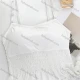 Wholesale Women's Casual Plain Spaghetti Strap Shirred Lettuce Trim Built-in Bra Lingerie F85# White Clothing Wholesale Market Liuhua