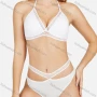 Wholesale Women's Wire Free Comfortable Thin Cup Bra Pantie Lingerie 2 Piece Set preview