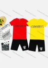 Wholesale Boy's Casual Letter Print Round Neck Short Sleeve Tee & Shorts 2 Piece Set - Liuhuamall