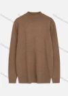 Wholesale Men's Round Neck Long Sleeve Plain Knitting Pullover Sweater - Liuhuamall