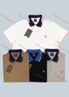 Wholesale Men's Casual Lycra Cotton Plain Short Sleeve Polo Shirt - Liuhuamall