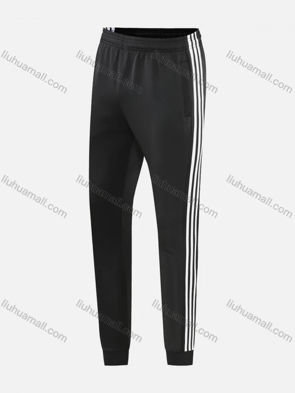 Wholesale Boy's Athletic Striped Elastic Waist Ankle Length Jogger 2002#