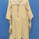 Wholesale Women's Vintage V Neck 3/4 Sleeve Embroidery Trim Short Dress 10# Clothing Wholesale Market Liuhua