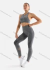 Wholesale Women's 2 Piece Workout Outfits Sports Bra Seamless Leggings Yoga Gym Activewear Set AB36# - Liuhuamall